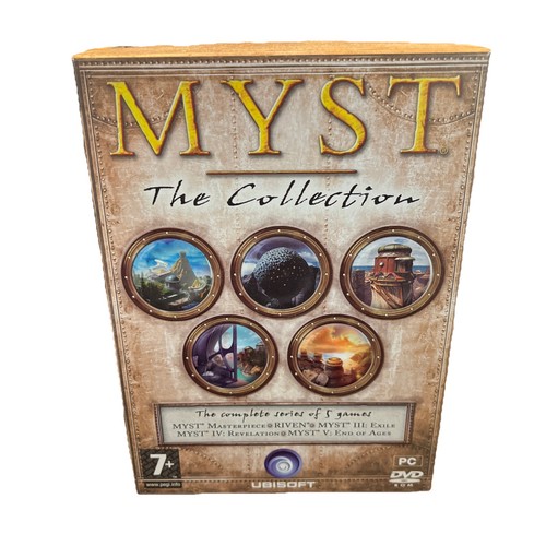 Myst the collection dvd - the, rom