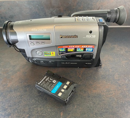 Panasonic rx18 vhs c - panasonic, vhs-c