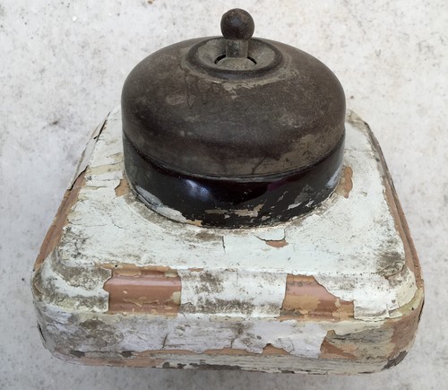 Vintage crabtree bakelite - bakelite, &