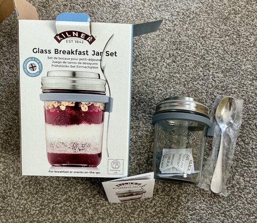 Kilner glass breakfast jar - kilner,