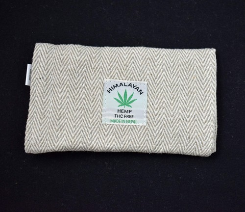 Hemp cotton tobacco pouch - hemp,