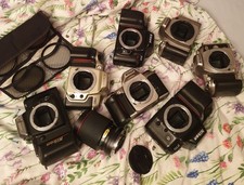 JOBLOT 7 x NIKON FILM CAMERAS