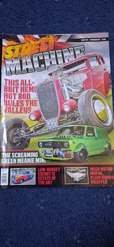Street machine magazine issue - machine, magazine.