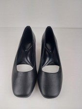 Soleflex Black Court Shoes