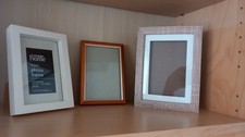 Three Assorted Photo Frames
