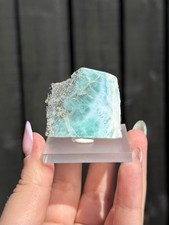Larimar Half Polished Freeform