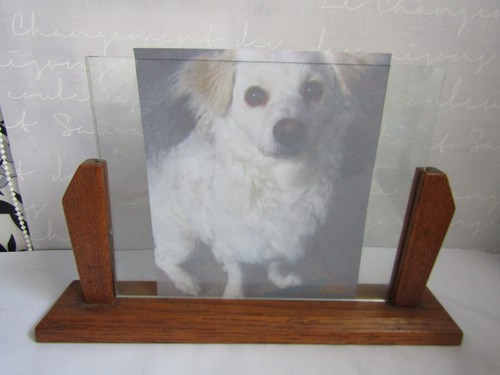 Art deco wooden glass photo - wooden, &