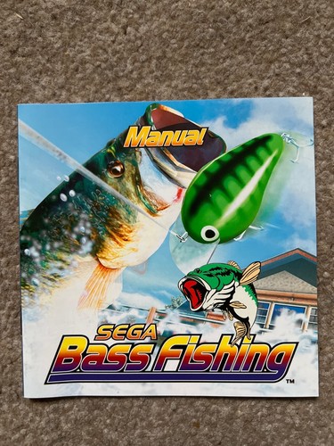 Sega bass fishing dreamcast - sega,