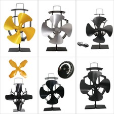 Stove Fan for Wood Burning Log