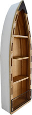 Nautical Wood Boat Shelf Decor