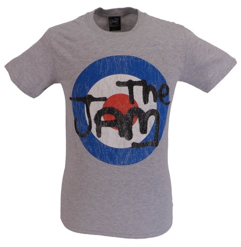 Mens grey distressed logo - mens,