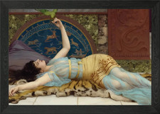 John William Godward Framed Wall Art Poster Canvas Print Picture