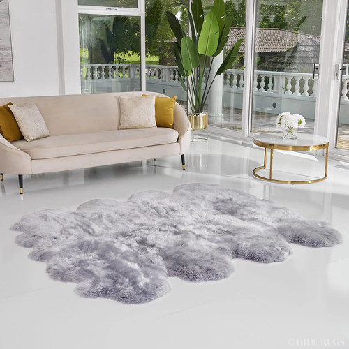 Sheepskin rug octo - sheepskin,
