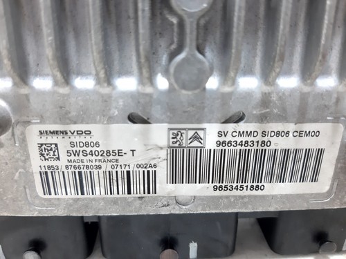 9653451880 engine control unit