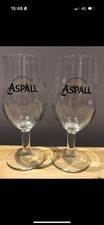 2x Aspall Suffolk Cider Goblet Pedestal Glass Pint 20oz New CE M21 Brand new 