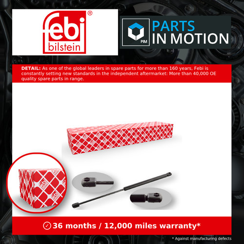 Boot gas strut fits - gas,
