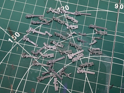 Tau weapons arms kitbash - tau,
