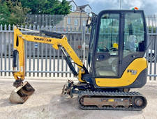 YANMAR SV18 2 TON EXCAVATOR / DIGGER / 2020 / 1200 HOURS / INCLUDES BUCKETS