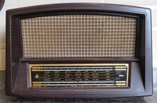 Vintage Pilot X854 Superhet Radio Receiver Bakelite Case Valve Radio Wireless