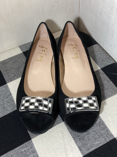 French sole black suede - sole,