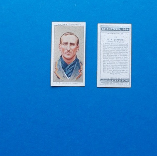 Cricketers 1934 john - no., 15
