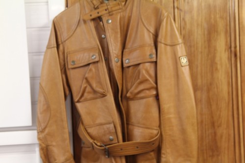 Belstaff unisex tan leather - unisex,