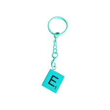 Scrabble style letter keyring