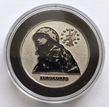 NATO Eurocorps Joint Forces Challenge Coin In Case