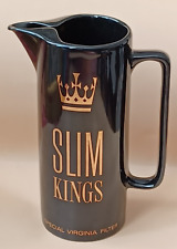 Vintage black Slim Kings Special Virginia filter  Advertising Water Jug