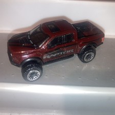 Hot Wheels 2017 Ford F-150 Raptor Burgundy loose vgc
