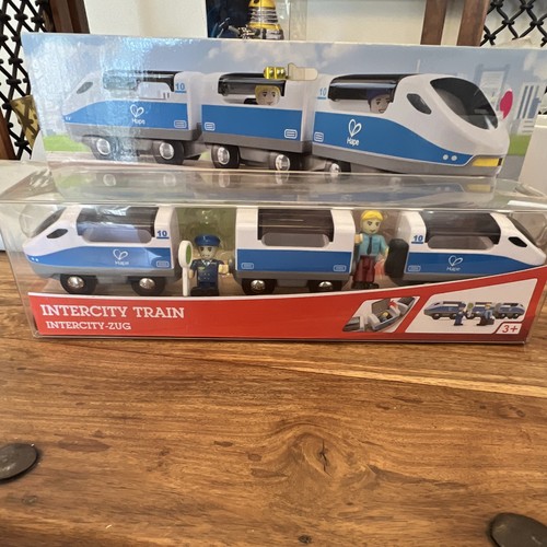 Hape intercity wooden train - intercity,