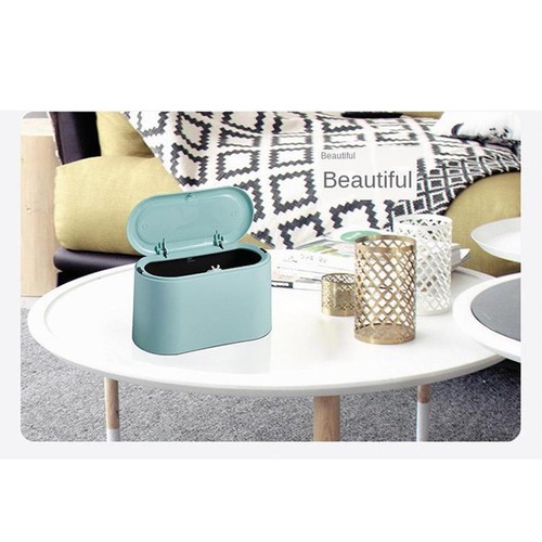 Stylish small trash can - trash, home