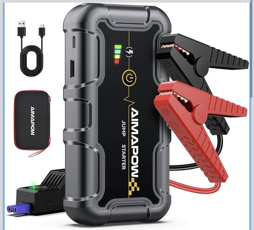 Heavy duty 8000a jump starter - jump,