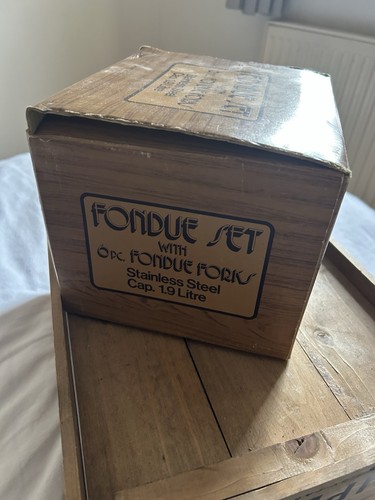 Vintage fondue set - vintage,