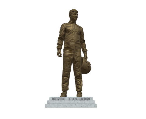 Daniel ricciardo statue - ricciardo,