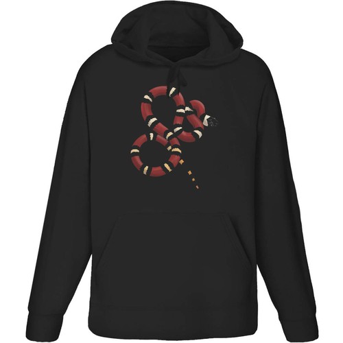 Milk snake adult hoodie - 'milk,