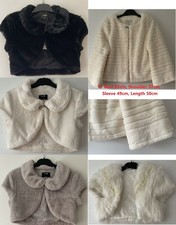 NWT Faux Fur Collar Bridal