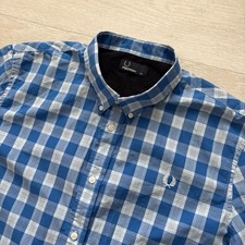 FRED PERRY Short Sleeve Check