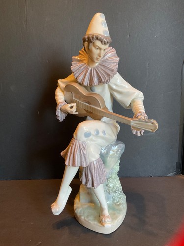 Lladro 4923 serious - lladro, clown
