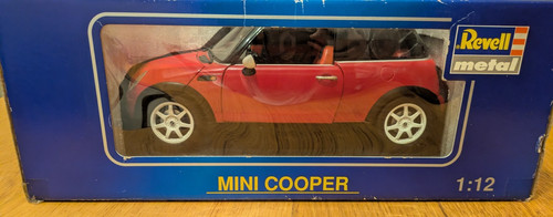 Revell metal mini cooper - 1:12,