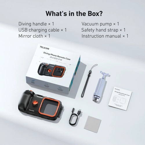 Telesin waterproof diving - telesin,
