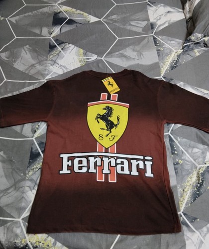 Ferrari men brown logo - men’s,