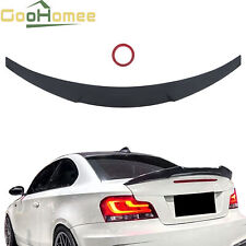 Gloss Black Rear Boot Lip Spoiler Wing 2007-13 FOR BMW 1 Series Coupe 1M E82