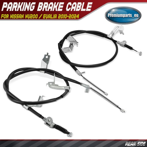 Cable parking brake rear - 2x,