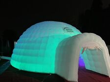 LED Inflatable Party Tent/Dome 8m x 8m | For birthday parties, garden parties
