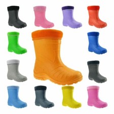 Kids Boys Girls Wellies