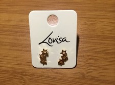 Louisa Gold Coloured Star Ear-rings
