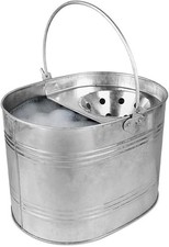 New Mop Bucket Galvanised