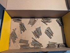 Vintage Antique reclaimed straight Hand Forged Handmade Nail 2.5 inch long 120pk