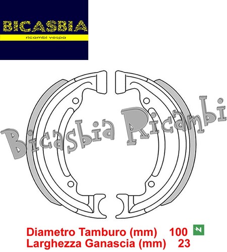 21581 newfren rear brake - 21581,